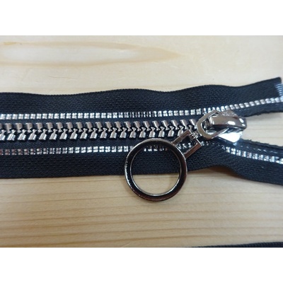 Zips ozdobný 75 cm deliteľný