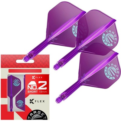 Target Japan K-Flex fialové, No2 integrované letky a krátké násadky – Sleviste.cz