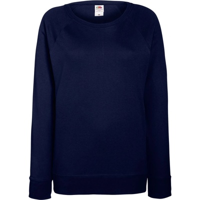 Fruit of the Loom LADY-FIT LW RAGLAN SWEAT / Дамски суитшърт с реглан ръкави - тъмносин XXL (162146a3605)