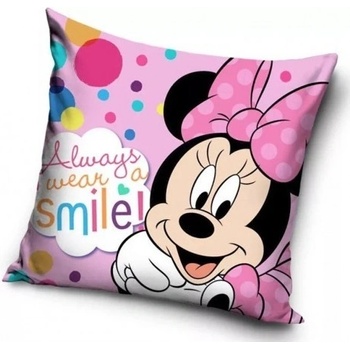 CARBOTEX vankúš vankúš myška Minnie Mouse Disney 40x40