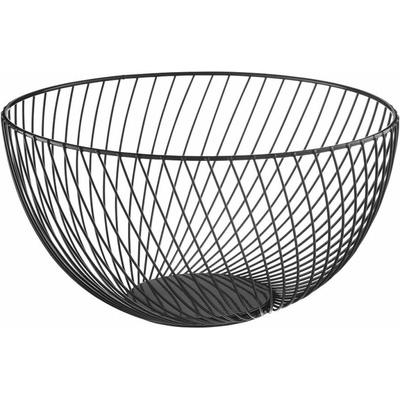Kinekus Košík na ovocie čierny 26 cm