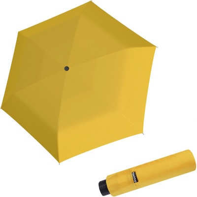 Doppler Havanna fiber UNI 27 dámsky ultraľahký mini dáždnik žltá