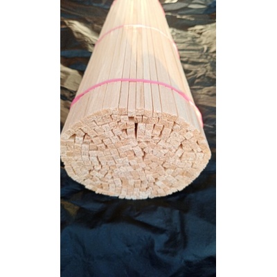 06Špejle na cukrovou vatu 250ks lipová 5x5x450mm – Zboží Dáma