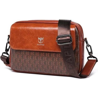 Bullcaptain crossbody taška cez rameno Mateo 4L Hnedá