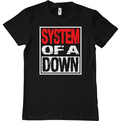 System of a Down Logo Black 3XL Риза (<![CDATA[WMX-99-SOAD006-H92-3-BK-3XL]]>)