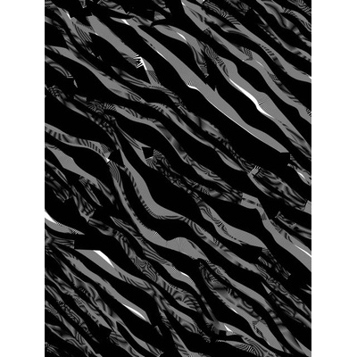 Preinterier Fototapeta panel - PL0157 - Čiernosivé pruhy vlies - 206cm x 275cm