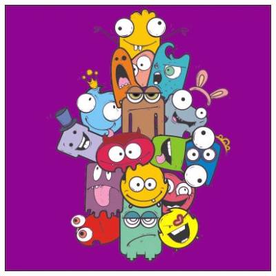 Plakát čtverec Ikea kompatibilní HappyMonster