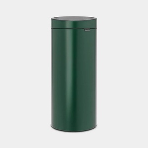 Brabantia 30 л цвят зелен бор кош за смет Brabantia от серия Touch Bin New (1003222)