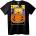 NOONEBRAND Хелоуин Лиса в Тиква Т-Шърт - 2XL, Black