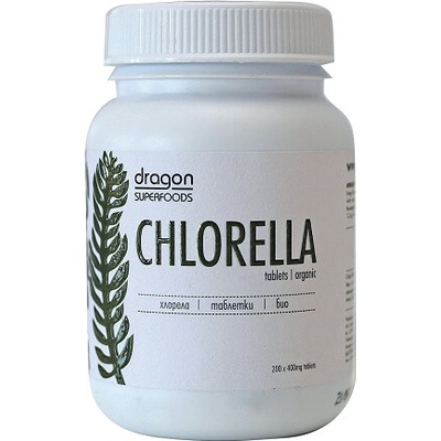 Dragon Superfoods Chlorella BIO 200 kapsúl