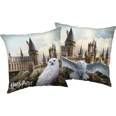 Jerry Fabrics Vankúš Harry Potter Hedwig 02 40 x40