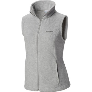 Columbia Дамски поларен елек Columbia Women's Benton Springs Vest Fleece vest - Cirrus Grey Heather (132-1018-0212)