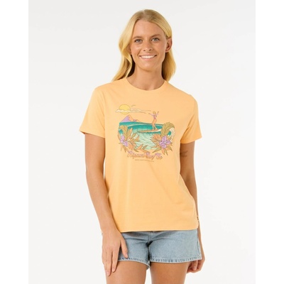 RIP CURL tričko Gliding Standard Tee Pastel Orange 8222