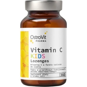 OstroVit Vitamin C Kids | Lozenges [360 Подезични таблетки ] Кола