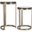 Bizzotto ПОМОЩНИ МАСИ 2БР zayla 29x42/32x52 МЕСИНГ (0746984)