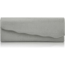 LS Fashion plesové psaníčko LSE00248 bílé