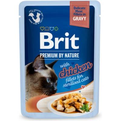 Brit Premium Cat Sterilised Chicken 85 g