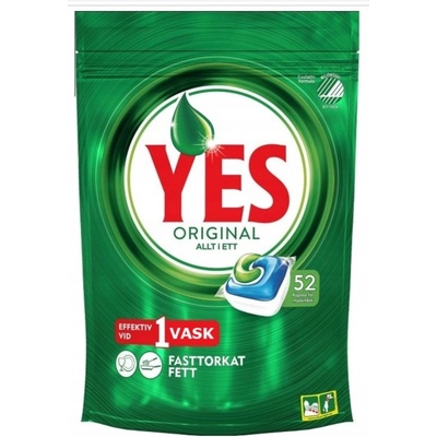 Yes Original All in1 Kapsle do myčky nádobí 52 ks