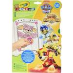 Crayola Crayola: книжка за оцветяване и стикери за Paw Patrol
