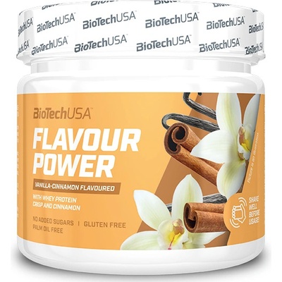BiotechUSA Flavour power 160g vanilka skořice