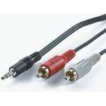Roline Cable 3.5mm-M/2X RCA-M, 1.5m (11.99.4341)