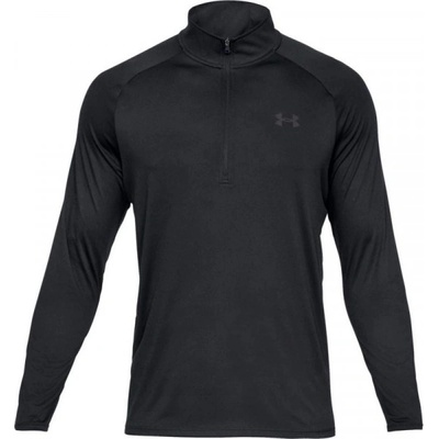 Under Armour Блуза с дълъг ръкав Under Armour UA Tech 2.0 1/2 Zip - Черен