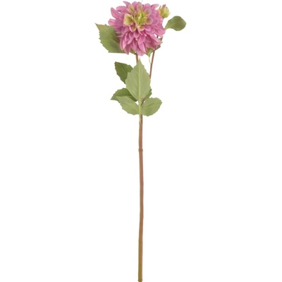Umělá květina jiřinka růžová 60 cm