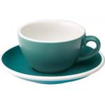 LOVERAMICS Egg - Чаша Flat White 150 ml - Тюркоазено (Teal)