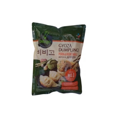 Bibigo Gyoza dumplings pork & vegetable - mražené knedlíčky / taštičky plněné vepřovým masem a zeleninou 600 g – Hledejceny.cz