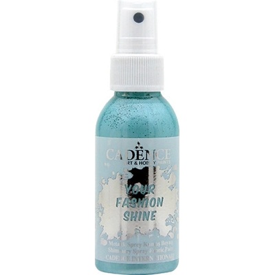 Cadence Perleťový sprej na tm. textil tyrkys.100 ml