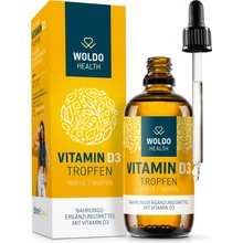 WoldoHealth Vitamín D3 kvapky 1000 IU 50 ml