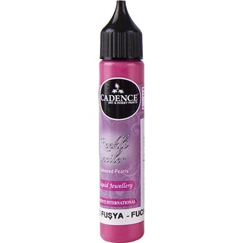 TEKUTÉ PERLY CADENCE NA TEXTIL A KOŽU 25 ML fuchsiová