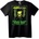 NOONEBRAND OVERKILL Тениска Черепът първи - S, Black
