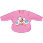 Sevibaby Бебешки лигавник peva с ръкави Цвят ФЛАМИНГО (53 - 106)