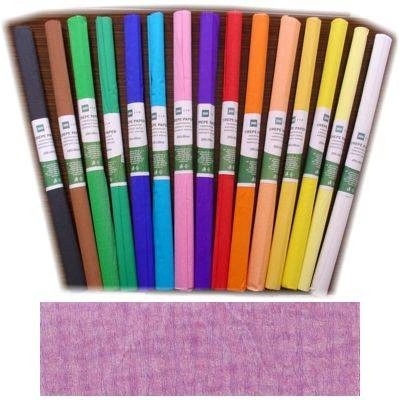 papír krepový světle fialový č. 160 – Zboží Dáma