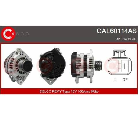 Generátor CASCO CAL60114AS