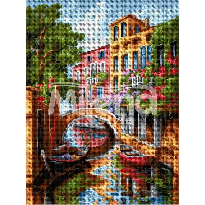 Milena Style Лято в Италия - гоблен със схема конци dmc 1: 4