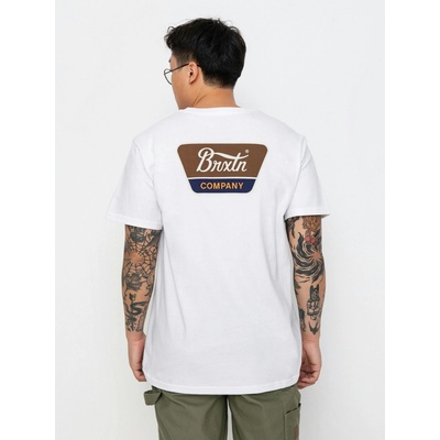 Brixton Linwood Stt white sepia beige