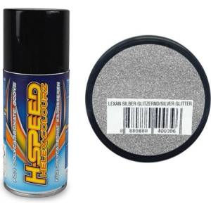 H-Speed спрей боя металик сребърно 150ml