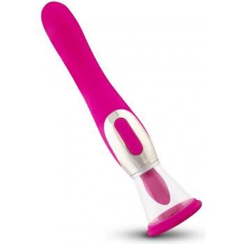 Teazers Stimulating Pussy Pump with G-Spot Vibrator Pink