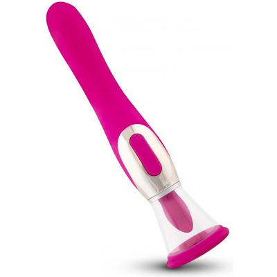 Teazers Stimulating Pussy Pump with G-Spot Vibrator Pink