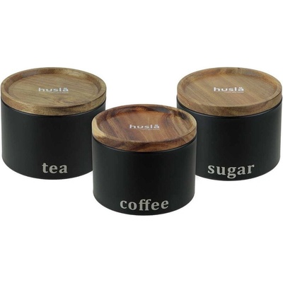 Kinghoff Súprava nádob Husla Black 73949