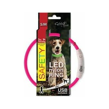 DOG FANTASY Obojek svítící USB