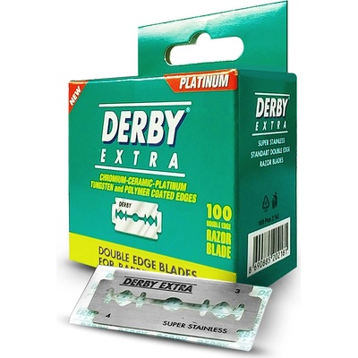 Derby Extra Double Edge žiletky 100 ks – Zboží Mobilmania