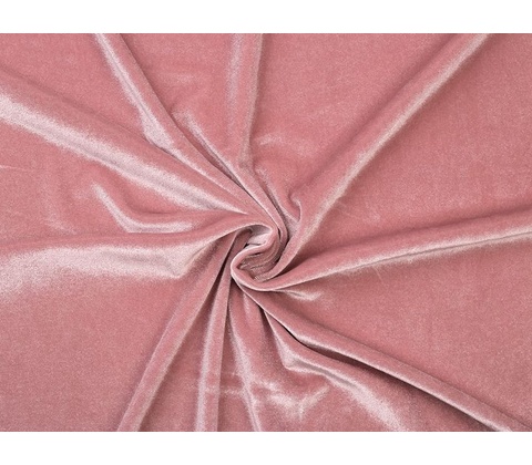 Elastický samet METRÁŽ - 20 Off White