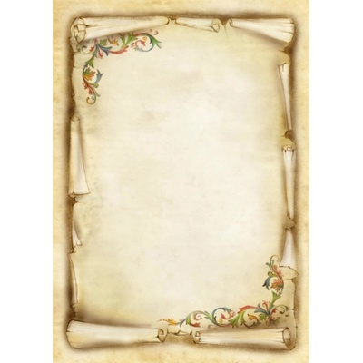 Galeria Papieru Diplom A4 - motiv svitku, 170 g/m2, 25 ks