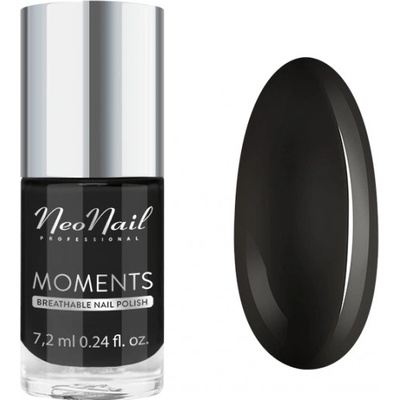 NeoNail lak na nehty PURE BLACK Černá 7,2 ml
