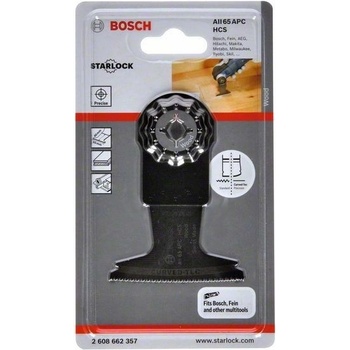 Bosch Ponorný pilový list HCS AII 65 APC Wood 65 x 40 mm