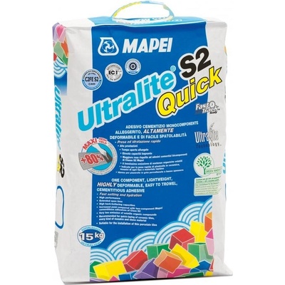 MAPEI Ultralite S1 Quick lepidlo 15 kg bílé