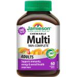 Jamieson Multi Мултивитамини за възрастни, 60 дъвчащи таблетки, Jamieson